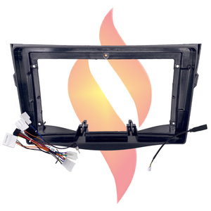 Đơn giản mềm 9 inch âm thanh xe hơi khung phù hợp với xe Stereo DVD Player khung Kit cho 2006-2010 Toyota RAV4 - Product Image 2