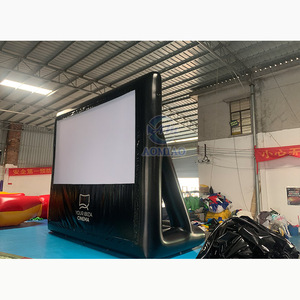 高品質ヒートシール加工PVC屋外大型インフレータブル映画スクリーン（広告用） - Product Image 3