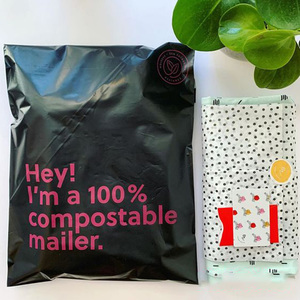 Compostaje Biodegradable maíz Almidón mensajero remitente de poliéster para <span class=keywords><strong>correo</strong></span> embalaje Bio Degradable envío bolsa - Product Image 1