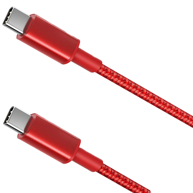 Nylon Braided USB Type-C to USB Type-C Cable