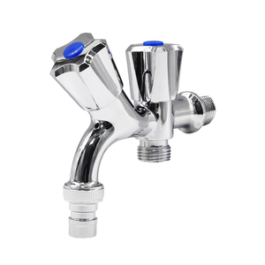 Robinet de <span class=keywords><strong>jardin</strong></span> moderne en laiton épaissi, multifonctionnel et double usage, pour eau du robinet et machine à laver, amélioration de l'habitat - Product Image 1