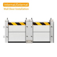 Barrière automatique de porte d'inondation pour la maison système de contrôle d'inondation de l'eau barrières de Protection de porte en aluminium maison Garage barrière anti-inondation