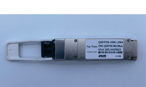 Equipo de Fibra Óptica TQSFP28-100G-ZR4 Compatible con JNP-QSFP-100G-ZR4, 100GbE-ZR4 QSFP28, 1310NM, 80KM, Monomodo LC para Distribución en la Nube - Product Image 2