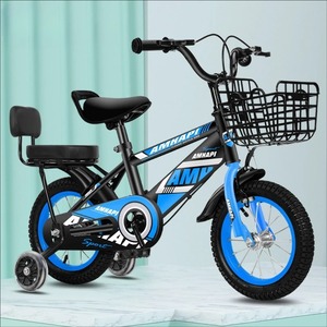 <span class=keywords><strong>Vélo</strong></span> pour enfants pas cher pour garçons de 3 ans et plus, cadre en acier à haute teneur en carbone, frein double V, panier avant, roue de <span class=keywords><strong>14</strong></span> <span class=keywords><strong>pouces</strong></span>, avec roues d'apprentissage - Product Image 6