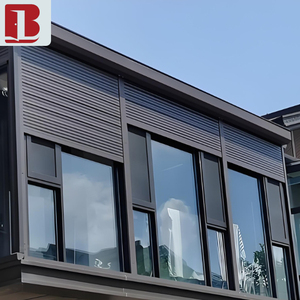 Custom moderno in lega di alluminio Roll Window <span class=keywords><strong>tapparelle</strong></span> industriali elettrico Hurricane feritoia sistema automatico uso esterno - Product Image 1