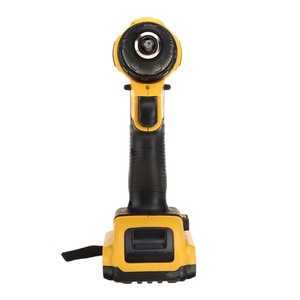 Perceuse sans fil de qualité professionnelle, kit avec 2 batteries au lithium, chargeur en 1 heure, mallette rigide, garantie OEM de 3 ans, acier inoxydable - Product Image 4