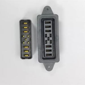 Connecteur de batterie pour aspirateur à main DGDTE, pas de 2,7 mm, prise femelle, résistance d'isolement 100MΩ min, en alliage de cuivre noir - Product Image 3