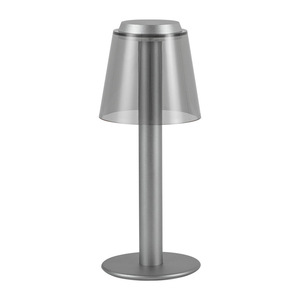 Lampe de table rechargeable tout aluminium USB moderne simple créatif lampe de table de restaurant chevet lumière ambiante <span class=keywords><strong>veilleuse</strong></span> - Product Image 2