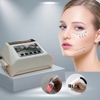 Produit Tendance 2026 : Appareil Facial à Microcourant EMS avec Air Comprimé et Aspiration Sous Vide pour Lissage et Raffermissement des Rides Fines