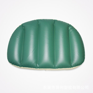 Pvc Inflatable Seat Cushion Oval 0.25mm Thickness For Camping Outdoor Use - Product Image 1