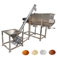 Réservoir d'équipement de mélange de chauffage à vapeur électrique de pâte alimentaire industrielle 1000 litres de machines de mélangeur à moteur en acier inoxydable