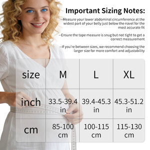 <span class=keywords><strong>Ceinture</strong></span> <span class=keywords><strong>de</strong></span> soutien abdominale Youjie personnalisable, respirante, élastique, durable, légère et ergonomique pour femmes enceintes - Product Image 6
