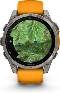 Montre connectée GPS multisports Fenix <span class=keywords><strong>8</strong></span> Premium 49 mm AMOLED pour enfants, SapphireSolar, étanche pour la plongée, lampe de poche intégrée, IPX-7 - Product Image 3