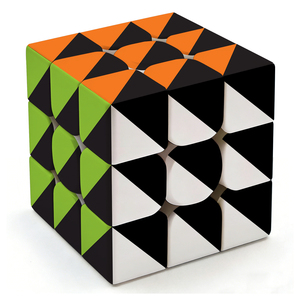 <span class=keywords><strong>Cubo</strong></span> Mágico Ecológico ABS 3x3 con Patrón <span class=keywords><strong>Triangular</strong></span>, Rompecabezas Geométrico Irregular para Entrenamiento Cerebral, <span class=keywords><strong>Cubo</strong></span> Mágico de Velocidad 3x3 - Product Image 1