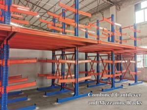 רב-חובה תעשייתי מחסן מירוצים מערכת נגד חלודה פלדה צינור צינור מתלה מתכוונן ברזל מתקפל/אחסון מתכת - Product Image 2