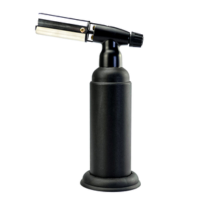 2025 Venta caliente logotipo personalizado potente a prueba de viento de alta calidad inclinado antorcha encendedor para fabricantes mayoristas al por mayor - Product Image 4