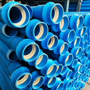 <span class=keywords><strong>Tuyau</strong></span> d'eau haute pression de grand <span class=keywords><strong>diamètre</strong></span> en <span class=keywords><strong>PVC</strong></span>-O bleu SDR65 SDR45 pour l'irrigation - Product Image 6