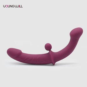 Dildo Doble Premium para Parejas Lesbianas, Diseño sin Tirantes para Uso sin Arnés, Juguetes Sexuales de Silicona Seguros para el Cuerpo - Product Image 4