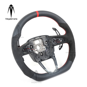 Volant sport en fibre de carbone pour modèles <span class=keywords><strong>Audi</strong></span> A3/A4/A5/<span class=keywords><strong>A6</strong></span>/A7/Q3-Q8/Q5L/Q7L/RS - Personnalisable - Product Image 4