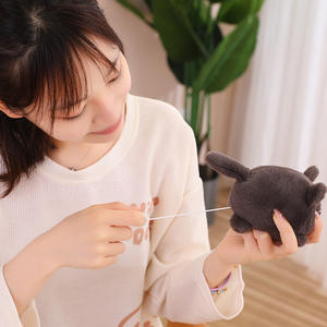 <span class=keywords><strong>La</strong></span> cola se <span class=keywords><strong>mover</strong></span>á Shiba Inu Husky Cat muñeca eléctrica rompecabezas niños juguete de peluche al por mayor - Product Image 2