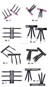 1 Paire de Bretelles Serre-Chemise Homme Anti-Dérapantes avec Pinces de Verrouillage Réglables pour Maintenir la Chemise au Bas de la Jambe ou Cuisse - Product Image 6