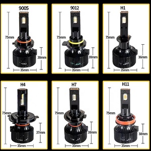 Accesorio para Auto QZ01, Sensor Automático de Luz para Faros Delanteros, Pantallas para Lámparas, Máscaras para Lámparas, Lámpara de Ambiente Colorida para Auto de 70W - Product Image 2