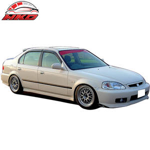 Pare-soleil pour Honda Civic Sedan 96-00, déflecteurs de pluie et de soleil en acrylique, 4 pièces, protection des vitres latérales des portes de voiture - Product Image 2