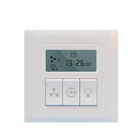 WiFi Ventilateur de Plafond Télécommande Kit avec L'affichage D'affichage À CRISTAUX LIQUIDES APPLICATION Smartphone contrôlable