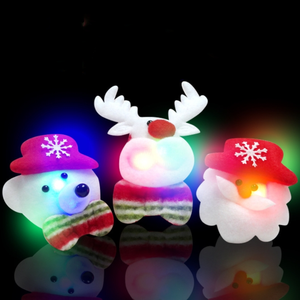 Juguete para niños Clap Circle Pat Hand Navidad Halloween Lovely Snowman Slap Led Bracelet - Product Image 5