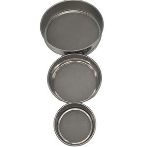 Juego de Tamices de Arena de Acero Inoxidable de 300 mm y 400 mm para Análisis de Arena y Suelo en Laboratorio - Product Image 6