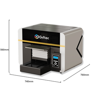 เครื่องพิมพ์ Giftec รุ่นใหม่ล่าสุด AI Visual Positioning A3 Official I3200 สำหรับพิมพ์วาร์นิช บัตร ป้าย ปากกา USB ฟิล์ม AB โลโก้ แก้วน้ำ ฟิล์มห่อหุ้ม UV DTF - Product Image 2