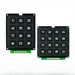 Матричный переключатель-клавиатура 3x4, модуль клавиатурного массива, кнопки из АБС-пластика, 12 кнопок, мембранный переключатель, набор для самостоятельной сборки для <span class=keywords><strong>Arduino</strong></span> - Product Image 2