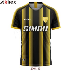 Jersey sepak bola asli pria, kaus sepak bola klub populer bahan Jersey tim nasional Model baru kustom pabrik Akilex - Product Image 3