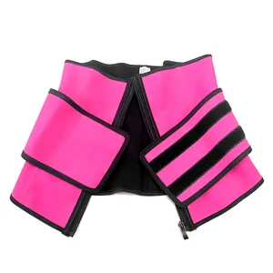 Women's waist trainer corset body trimmer belt Body shaper latex sports girdle