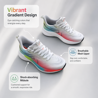 Chaussures de course confortables pour hommes YIDA, légères, toutes saisons, tige en tissu jacquard, absorbant la transpiration, anti-odeur, antidérapantes