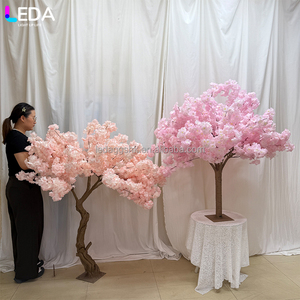 ต้นซากุระประดิษฐ์สีชมพูขนาด 1.5 เมตร รุ่นคลาสสิค LEDA สำหรับตกแต่งงานปาร์ตี้ในร่มและงานแต่งงาน - Product Image 3