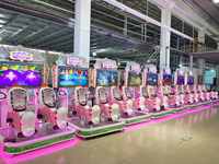 Machine à griffes d'arcade de haute qualité Lucky Clip 68 Clips, machine à cadeaux excitante pour les centres de divertissement