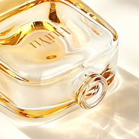 Flacon de parfum vide de haute qualité 30 ml, boîte de parfum transparente, flacon pulvérisateur, flacons de parfum uniques