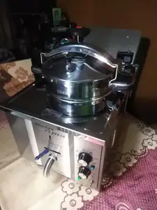 Mdxz-16 elektrikli masa üstü tavuk makinesi kızarmış tavuk düdüklü tencere fritöz imalatı basınç fritöz