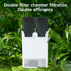 Biofiltración de cascada YEE, bajo nivel de agua para agua dulce, agua salada, tanque de peces, reptil, camarón, Rana, Tortuga, filtro de tanque - Product Image 4
