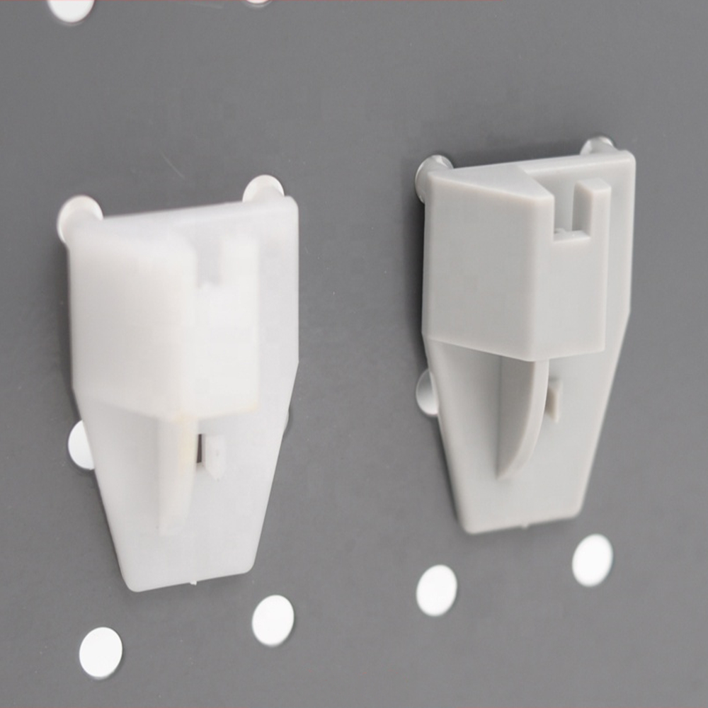 Пластиковая бирка с белым пластиковым крючком для продажи товаров в супермаркетах