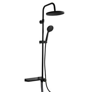 Ensemble de douche en laiton noir personnalisé Système de douche de plafond professionnel de style italien Ensemble de douche classique en acier inoxydable 304 - Product Image 6