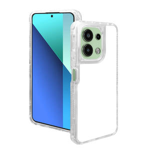 Pour <span class=keywords><strong>Xiaomi</strong></span> 14 Pro 2D 3 in1 Anti-Shock Sublimation Transparent Case Pour Redmi 13 4G POCO X6 PRO - Product Image 4