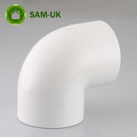 Taille et couleur personnalisées de haute qualité approvisionnement en eau et drainage 1/2 à 4 pouces ASTM PVC coude à 90 degrés pour système d'alimentation en eau