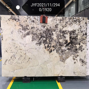Dalle de Table en marbre blanc, Onyx blanche, bordure de luxe translucide pour Table - Product Image 1