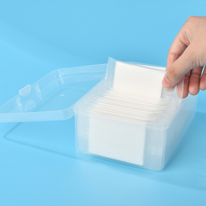 Tampons de maquillage en <span class=keywords><strong>coton</strong></span> extensible OEM pour disques de <span class=keywords><strong>coton</strong></span> absorbants pour le visage pour l'application de toner démaquillant et l'utilisation de compresses humides - Product Image 5