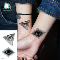 Tatouages tribaux imperméables, 100 styles différents, pour l'art corporel féminin, tatouages factices noirs colorés pour hommes, autocollants de tatouage à code-barres