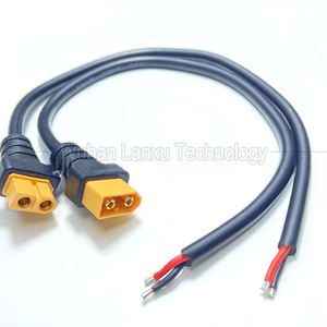 Enjeksiyon kalıplama tipi silikon tel XT30 xtxt90 erkek dişi kablo - Product Image 4