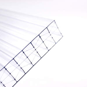 Đa tường polycarbonate tấm lợp năm tường x cấu trúc polycarbonate tấm rỗng - Product Image 2