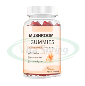ASAP Private Label <b>Supplement</b> Super Mushroom Gummy <b>Lions</b> <b>Mane</b> Cordyceps Reishi 10 in 1 Mushroom Gummies - Product Image 1